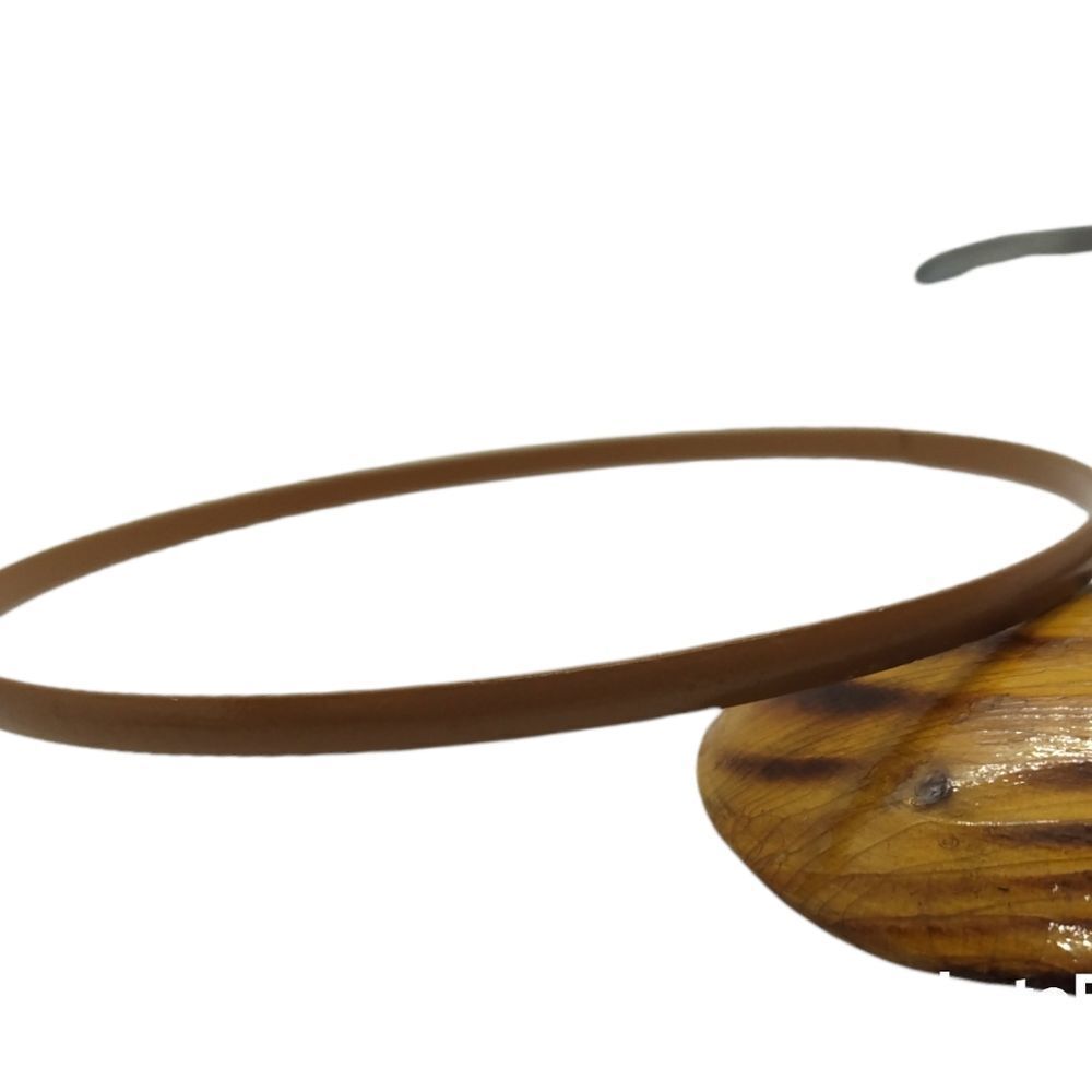 Dark tan beige bracelet‎ bangle simplistic jewelry